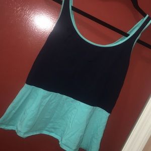 Medium Express Two atoned Peplum Top